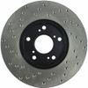 StopTech 128.40036L Sport Cross-Drilled Disc Brake Rotor