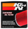 K&N Oil Filter Kawasaki 2.156in OD x 2.219in H (KN-123)