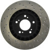 StopTech 128.40048R Sport Cross-Drilled Disc Brake Rotor Fits 00-09 S2000