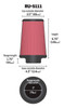 K&N RU-5111 Universal Air Filter
