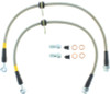 StopTech 950.40013 Stainless Steel Braided Brake Hose Kit Fits 08-17 Accord TSX