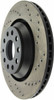 StopTech 128.33113L Sport Cross-Drilled Disc Brake Rotor
