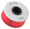 K&N Oil Filter for Yamaha 3in OD x 1.563in H (KN-144)