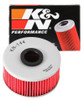 K&N Oil Filter for Yamaha 3in OD x 1.563in H (KN-144)
