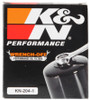 K&N H Oil Filter for Honda / Kawasaki / Arctic Cat / Suzuki / Triumph / Yamaha 2.594in OD x 2.813in  (KN-204-1)