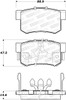 StopTech 308.10860 StopTech Street Brake Pads