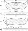 StopTech 305.09320 Street Select Brake Pads