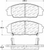 StopTech 305.08290 Street Select Brake Pads Fits 00-11 Civic CSX RSX S2000