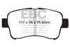 EBC Brakes DP21699 Greenstuff 2000 Series Sport Brake Pads Fits 02-05 Aerio
