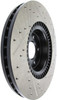 StopTech 127.33134R Sport Cross-Drilled And Slotted Disc Brake Rotor