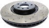 StopTech 127.33134R Sport Cross-Drilled And Slotted Disc Brake Rotor