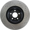 StopTech 127.33134R Sport Cross-Drilled And Slotted Disc Brake Rotor