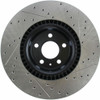 StopTech 127.33134R Sport Cross-Drilled And Slotted Disc Brake Rotor
