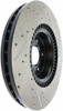 StopTech 127.33134R Sport Cross-Drilled And Slotted Disc Brake Rotor