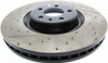 StopTech 127.33134R Sport Cross-Drilled And Slotted Disc Brake Rotor