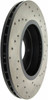 StopTech 128.34052R Sport Cross-Drilled Disc Brake Rotor