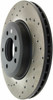 StopTech 128.34052R Sport Cross-Drilled Disc Brake Rotor