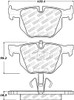 StopTech 305.11700 Street Select Brake Pads