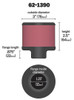 K&N 62-1390 Universal Air Filter