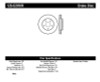 StopTech 128.62050R Sport Cross-Drilled Disc Brake Rotor