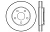 StopTech 128.62050R Sport Cross-Drilled Disc Brake Rotor