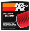 K&N Oil Filter for Aprilia / MZ / BMW / MUZ 2.219in OD x 2.063in H (KN-151)