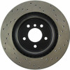 StopTech 128.34080R Sport Cross-Drilled Disc Brake Rotor