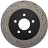 StopTech 128.61087L Sport Cross-Drilled Disc Brake Rotor Fits 05-14 Mustang