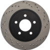 StopTech 128.61087L Sport Cross-Drilled Disc Brake Rotor Fits 05-14 Mustang
