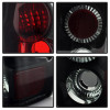 Spyder Auto 5078155 Euro Style Tail Lights Fits 87-96 Bronco F-150