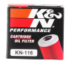 K&N Oil Filter for Honda/Husqvarna 1.625in OD x .438in ID x 1.406in H (KN-116)