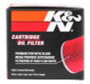 K&N Oil Filter for Honda/Husqvarna 1.625in OD x .438in ID x 1.406in H (KN-116)