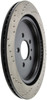 StopTech 128.61105L Sport Cross-Drilled Disc Brake Rotor Fits 13-14 Mustang