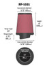 K&N RF-1031 Universal Air Filter