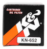 K&N 1.313in OD x 3.438in H Oil Filter (KN-652)