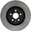 StopTech 127.62128L Sport Cross-Drilled And Slotted Disc Brake Rotor