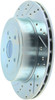 StopTech 227.47023R Select Sport Cross-Drilled And Slotted Disc Brake Rotor