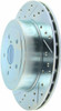 StopTech 227.47023R Select Sport Cross-Drilled And Slotted Disc Brake Rotor