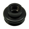 AEM Universal High Flow -10 AN Inline Black Fuel Filter (25-201BK)