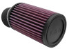 K&N Filter Universal Rubber Filter 2 7/16 inch 20 Degree Flange 3 3/4 inch OD 6 inch Height (RU-1770)