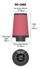 K&N RC-1060 Universal Air Filter