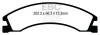 EBC Brakes UD1329 Ultimax  Brake Pads