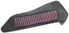K&N Drop In Replacement Air Filter for 17-20 Yamaha CZD300 Xmax 292cc (YA-2918)
