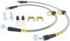 StopTech 950.47004 Stainless Steel Braided Brake Hose Kit Fits 04-07 Impreza