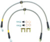 StopTech 950.47004 Stainless Steel Braided Brake Hose Kit Fits 04-07 Impreza