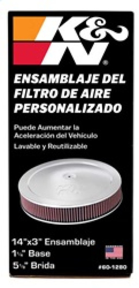 K&N 60-1280 Custom Air Filter