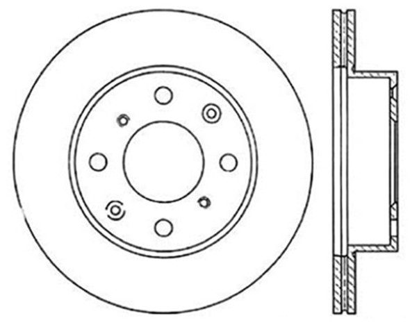 StopTech Drilled Sport Brake Rotors (Part# 128.40011L)