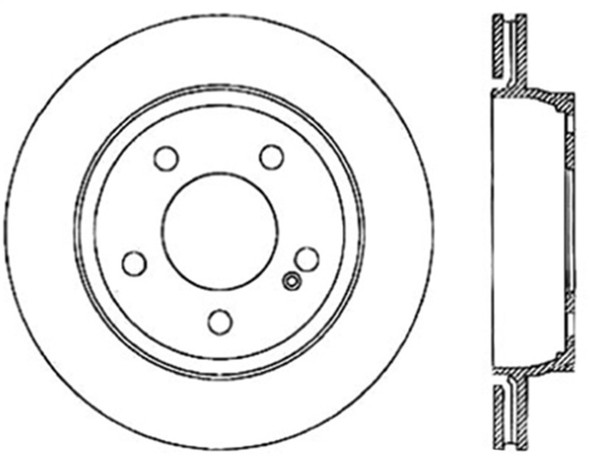 StopTech Slot & Drill Brake Rotors (Part# 127.35048CL)