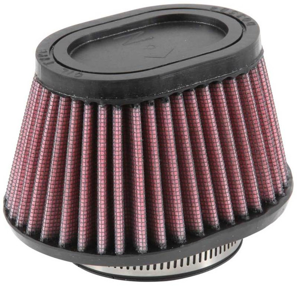 K&N Filter Universal Rubber Filter 2 7/16 inch Flange 4.5x3.75 inch Base 3.5x2.5 inch Top 2.75 inch (RU-2780)