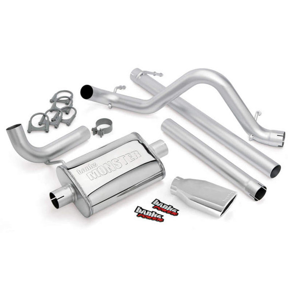 Banks Power 51322 Monster Exhaust System Fits 07-11 Wrangler (JK)